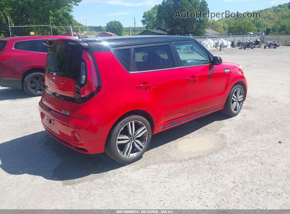 KNDJP3A52K7671319 2019 KIA SOUL Red Tył prawy
