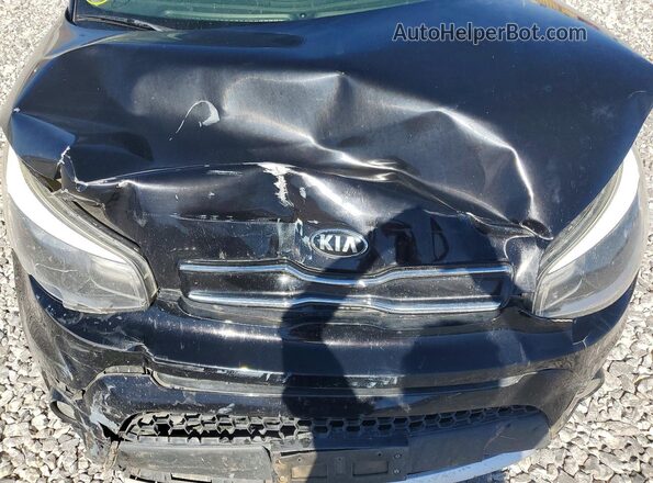 KNDJP3A58J7594518 2018 KIA SOUL Black Widok wnętrza z tyłu