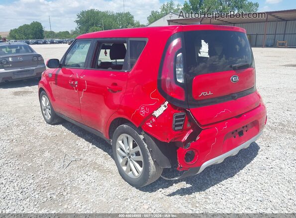KNDJP3A59J7534960 2018 KIA SOUL Красный Задняя левая четверть