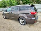 2016 Kia Sedona Lx Brown vin: KNDMB5C10G6165972
