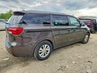 2016 Kia Sedona Lx Brown vin: KNDMB5C10G6165972