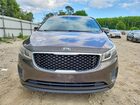 2016 Kia Sedona Lx Brown vin: KNDMB5C10G6165972