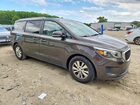 2016 Kia Sedona Lx Brown vin: KNDMB5C10G6165972