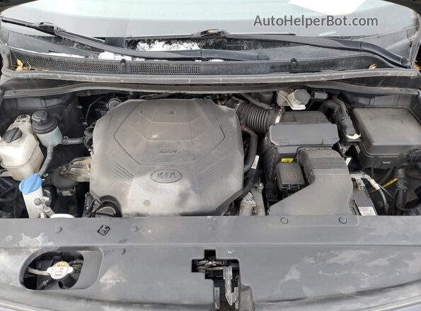 KNDMB5C10L6579571 2020 KIA SEDONA Серый Вид подкапотного пространства