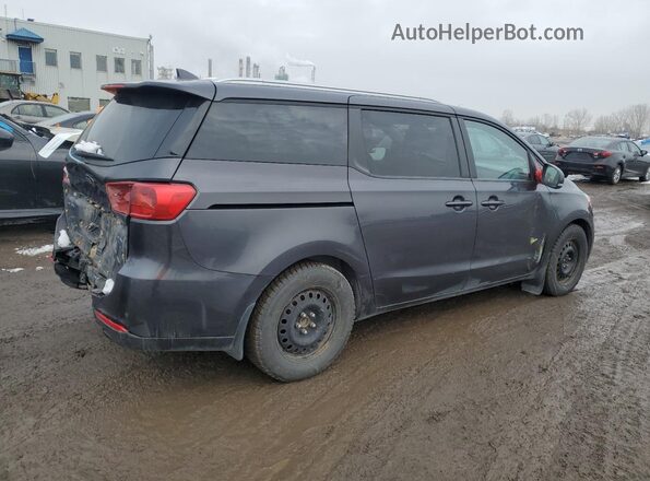 KNDMB5C10L6579571 2020 KIA SEDONA Серый Задняя правая четверть