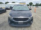 2016 Kia Sedona Lx Black vin: KNDMB5C11G6102346