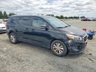 2016 Kia Sedona Lx Black vin: KNDMB5C11G6102346