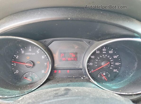 KNDMB5C11G6105666 2016 KIA SEDONA Серый Вид щитка приборов
