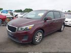 2016 Kia Sedona Lx Burgundy vin: KNDMB5C11G6111211