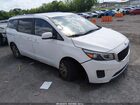 2016 Kia Sedona Lx White vin: KNDMB5C11G6195207