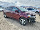 2016 Kia Sedona Lx Burgundy vin: KNDMB5C11G6200163