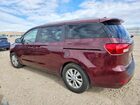 2016 Kia Sedona Lx Burgundy vin: KNDMB5C11G6200163