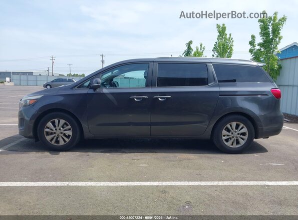 KNDMB5C11H6245072 2017 KIA SEDONA Gray Панорамний вид салону 360°