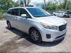2017 Kia Sedona Lx Silver vin: KNDMB5C11H6249073