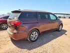 2017 Kia Sedona Lx Burgundy vin: KNDMB5C11H6267427