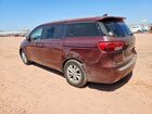2017 Kia Sedona Lx Burgundy vin: KNDMB5C11H6267427
