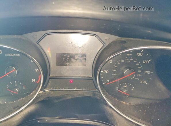 KNDMB5C12G6098677 2016 KIA SEDONA White Vista del cuadro de instrumentos