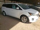 2016 Kia Sedona Lx White vin: KNDMB5C12G6098677