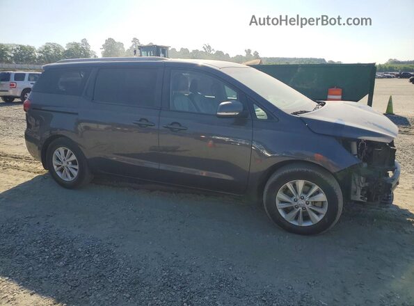KNDMB5C12G6210569 2016 KIA SEDONA Gray Front right