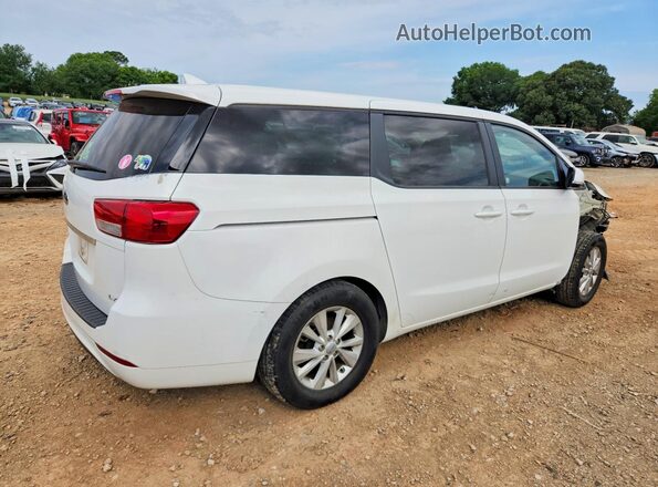 KNDMB5C12H6232623 2017 KIA SEDONA White Задня права чверть