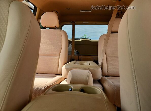 KNDMB5C12H6232623 2017 KIA SEDONA White Вид задніх сидінь
