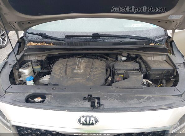 KNDMB5C12H6266867 2017 KIA SEDONA Gold Widok z tyłu