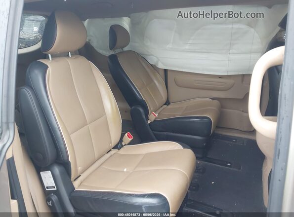 KNDMB5C12H6266867 2017 KIA SEDONA Gold Widok naklejki z numerem VIN