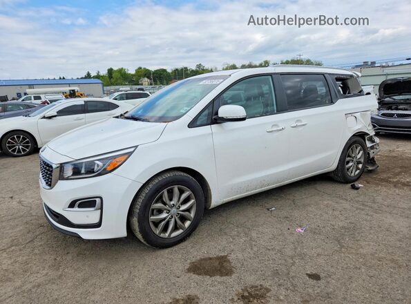 KNDMB5C12L6578194 2020 KIA SEDONA White Передня ліва чверть