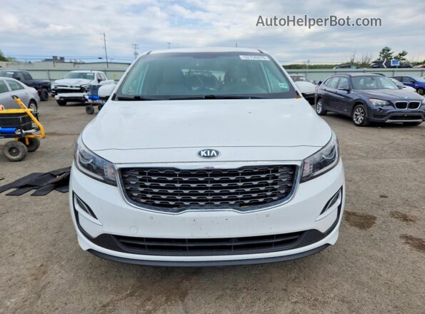 KNDMB5C12L6578194 2020 KIA SEDONA White Вид спереду