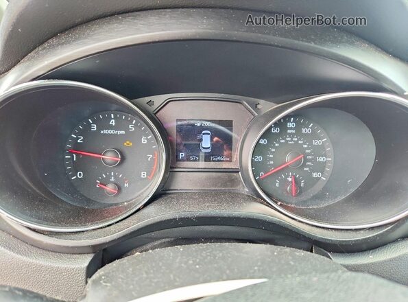 KNDMB5C12L6578194 2020 KIA SEDONA White Вид щитка приладів