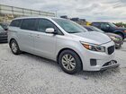 2016 Kia Sedona Lx Silver vin: KNDMB5C13G6099711