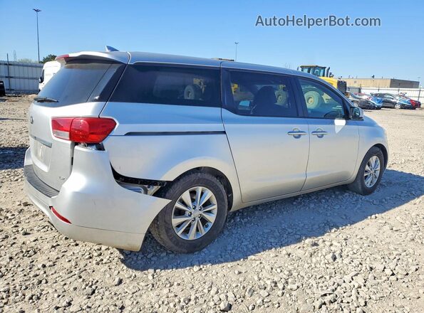KNDMB5C13H6227138 2017 KIA SEDONA Серебряный Задняя правая четверть