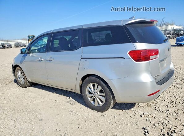 KNDMB5C13H6227138 2017 KIA SEDONA Серебряный Задняя левая четверть