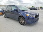 2018 Kia Sedona Lx Blue vin: KNDMB5C13J6373559