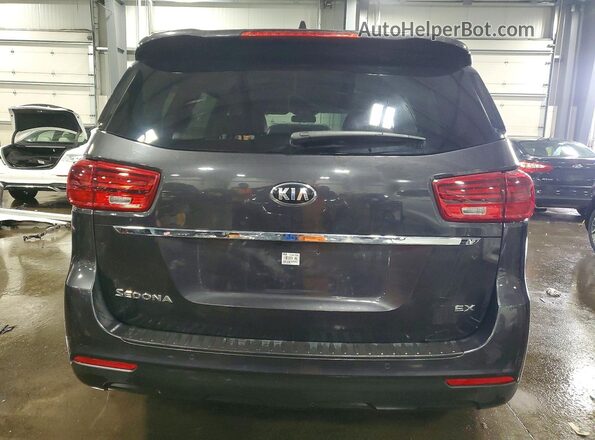 KNDMB5C13M6674174 2021 KIA SEDONA Gray Vista trasera