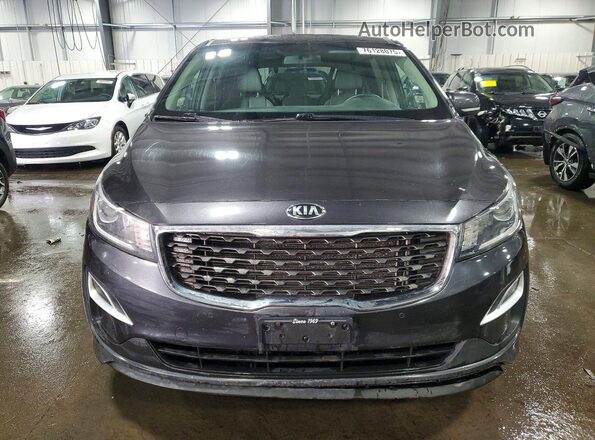 KNDMB5C13M6674174 2021 KIA SEDONA Gray Vista frontal