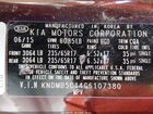 2016 Kia Sedona Lx Maroon vin: KNDMB5C14G6107380