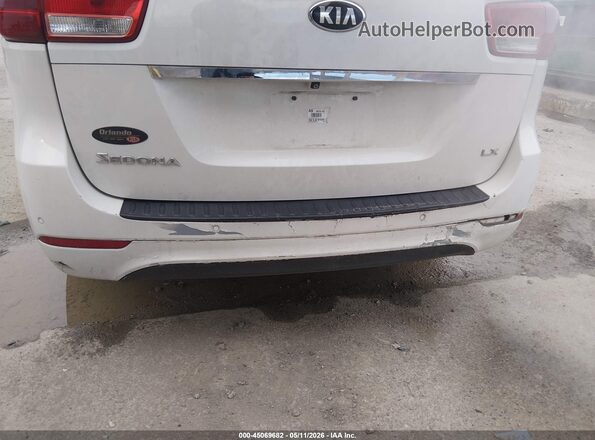 KNDMB5C14G6131615 2016 KIA SEDONA White Widok z przodu