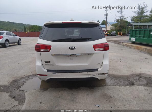 KNDMB5C14G6131615 2016 KIA SEDONA White 