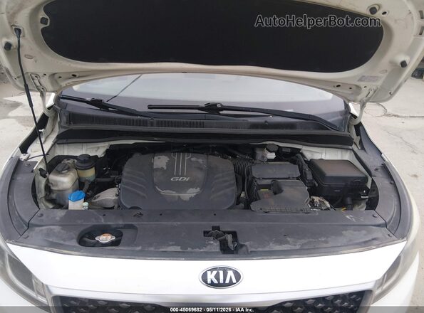 KNDMB5C14G6131615 2016 KIA SEDONA White Widok z tyłu