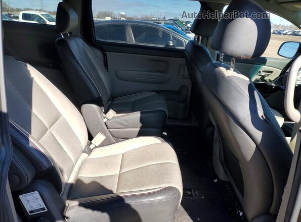 KNDMB5C14G6217068 2016 KIA SEDONA Синий Вид задней части салона