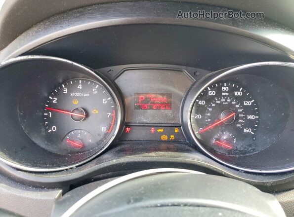KNDMB5C14H6227293 2017 KIA SEDONA Silver Вид щитка приладів