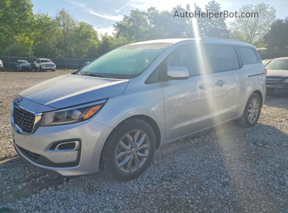 KNDMB5C14L6576219 2020 KIA SEDONA Silver Przód lewy