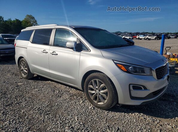 KNDMB5C14L6576219 2020 KIA SEDONA Silver Przód prawy