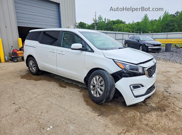 KNDMB5C14M6665354 2021 KIA SEDONA White Передня права чверть