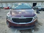 2017 Kia Sedona Lx Maroon vin: KNDMB5C15H6239145