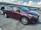 2017 Kia Sedona Lx Maroon vin: KNDMB5C15H6239145