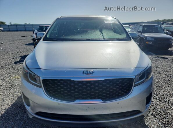 KNDMB5C15H6305919 2017 KIA SEDONA Silver Vista frontal