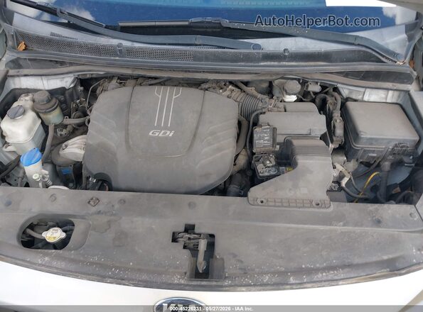 KNDMB5C16G6099654 2016 KIA SEDONA Серебряный Вид сзади
