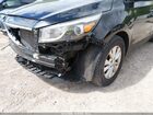 2016 Kia Sedona Lx Black vin: KNDMB5C16G6133818